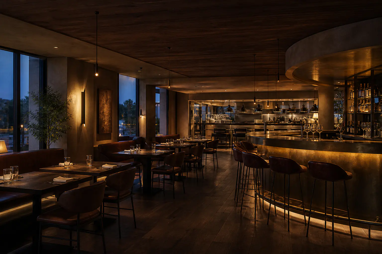Hospitality restaurants bars