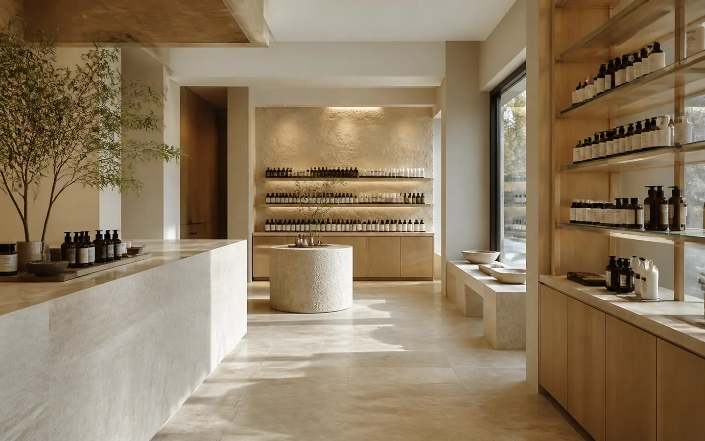 Contemporary beauty and wellbeing boutique